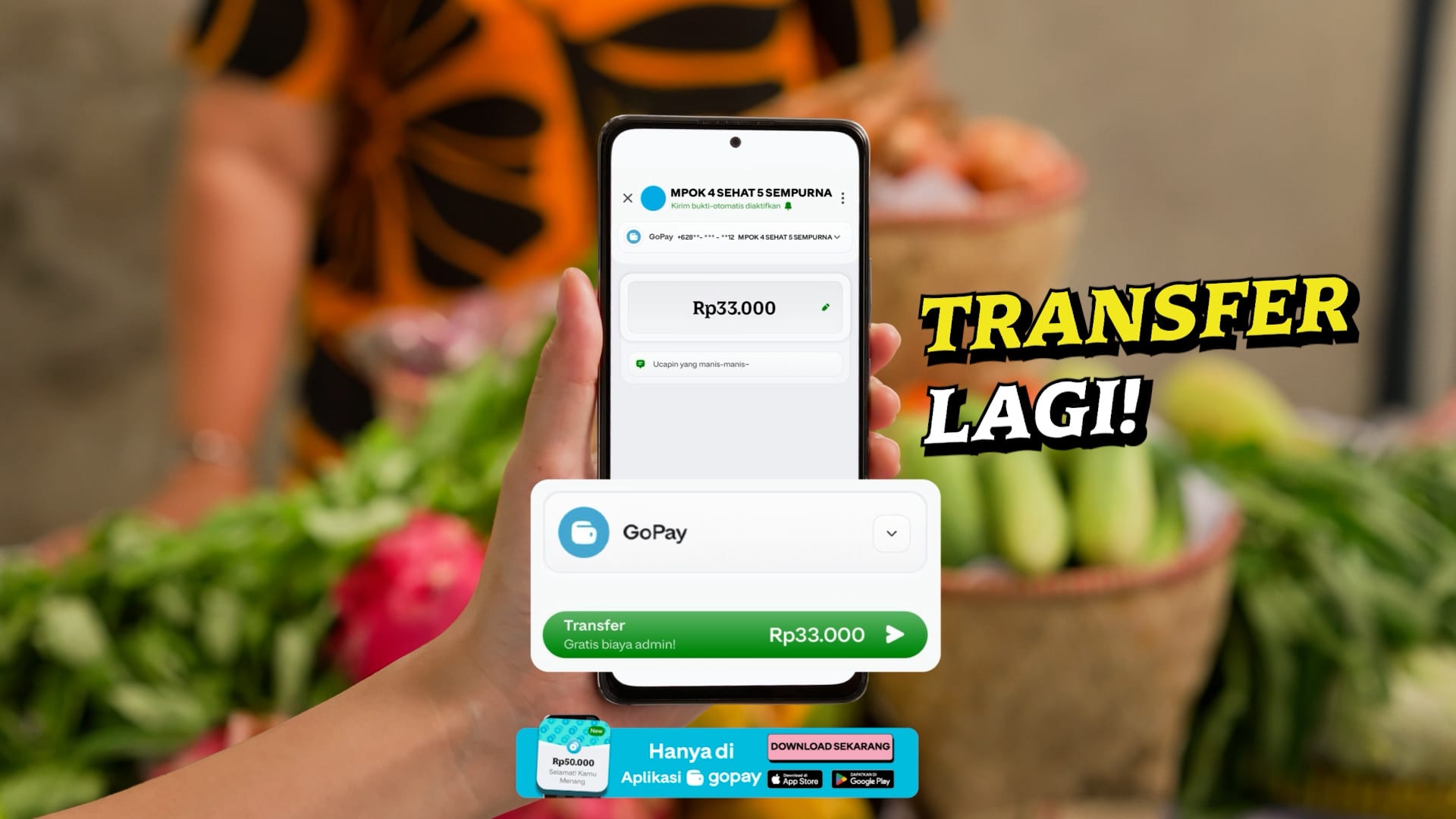 Gopay Transfer — Commercial production still 3 by Emerge Productions, Jakarta