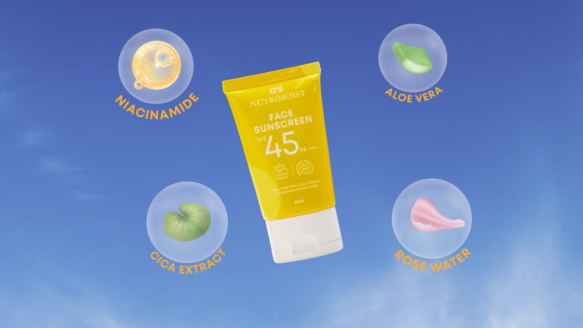 Nutrimoist Sunscreen — Commercial production still 4 by Emerge Productions, Jakarta